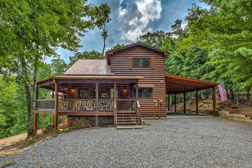 Lake Vista Lodge Blue Ridge Exterior foto